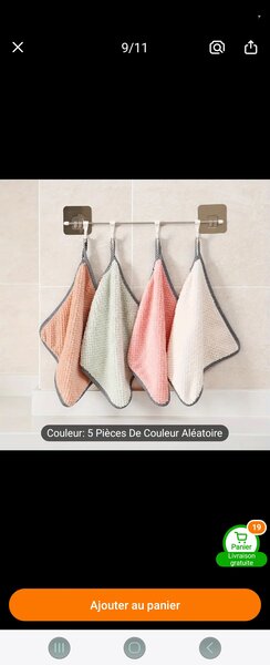 Serviette de main
