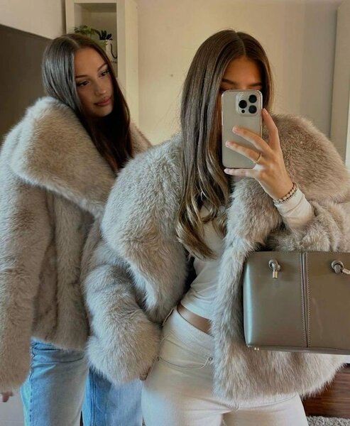 ZARA шуба