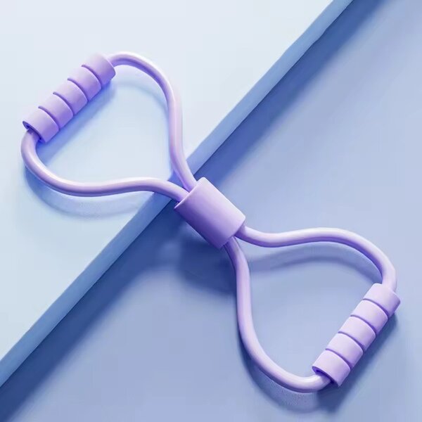 Figure 8 yoga resistant band