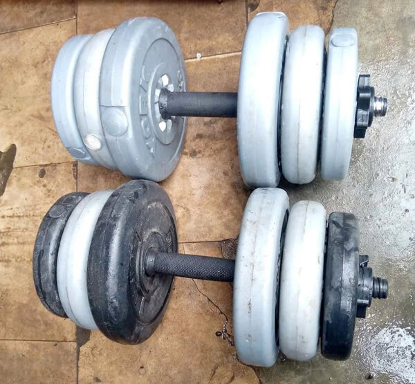 Haltères ajustables fitness