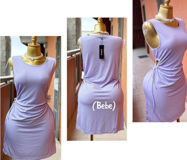 Robe moulante lilas élégante