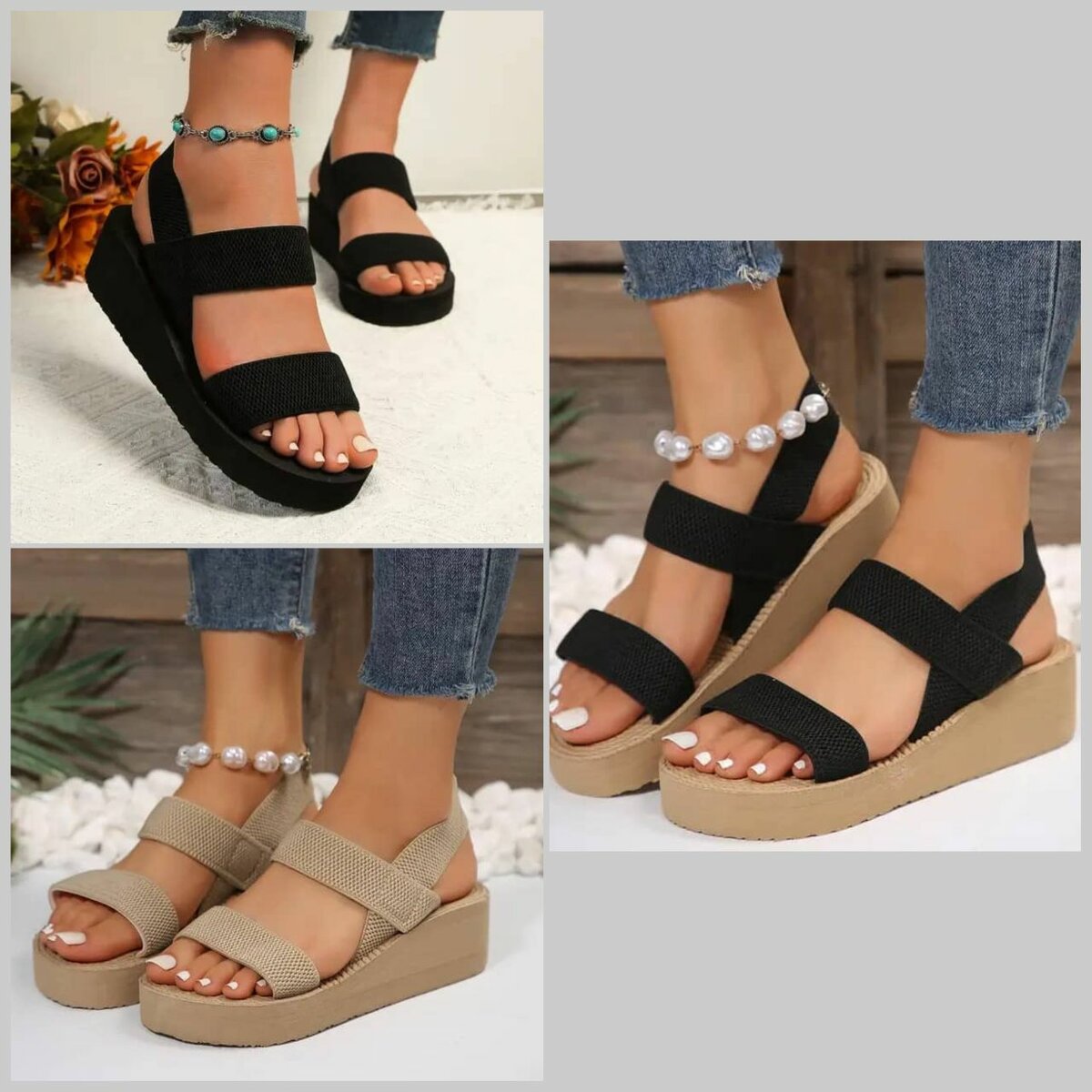 Magnifiques sandales hautes pour jeunes filles et dames