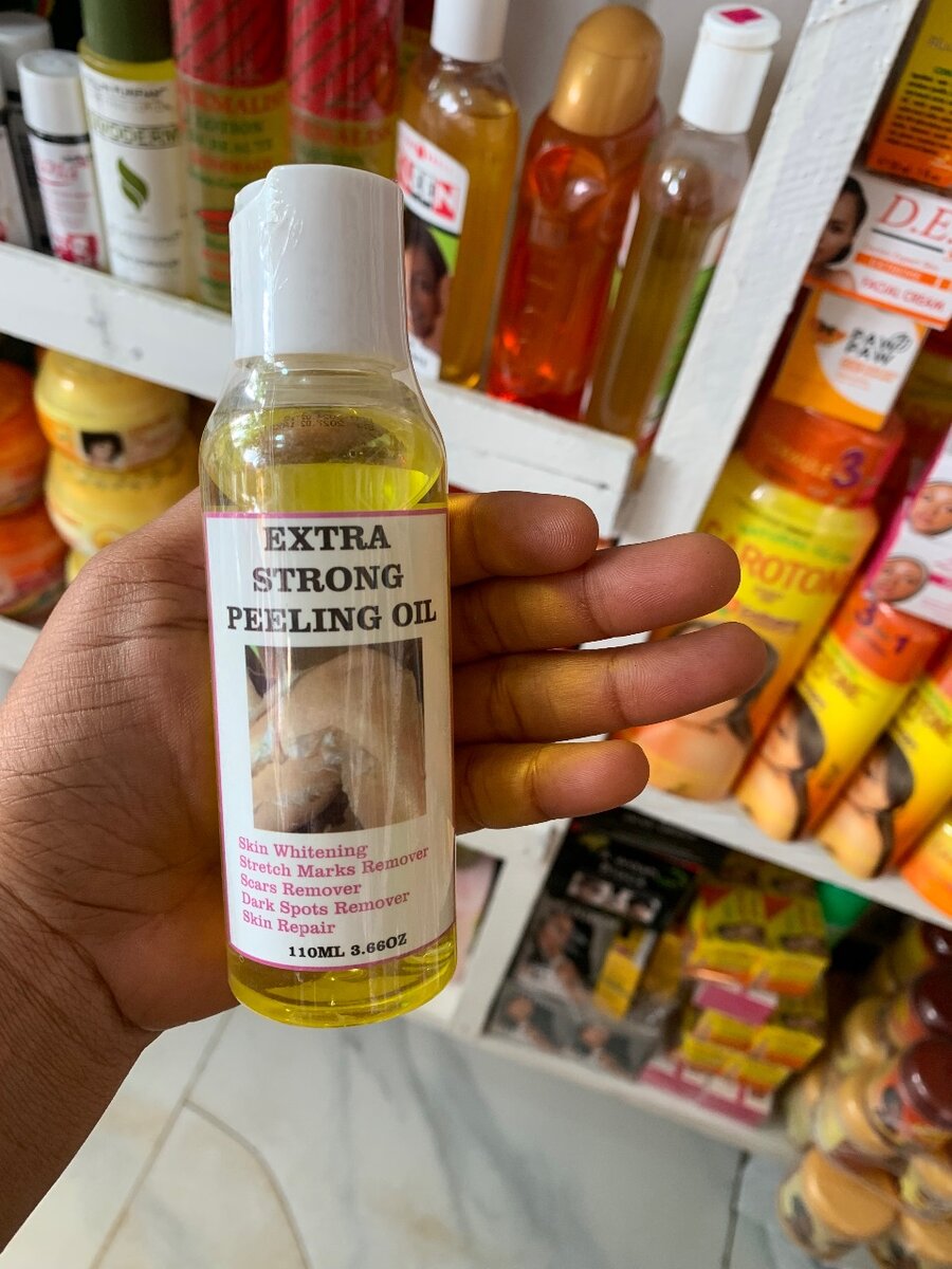 Peeling oil