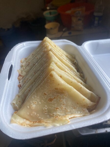 16Crêpes natures