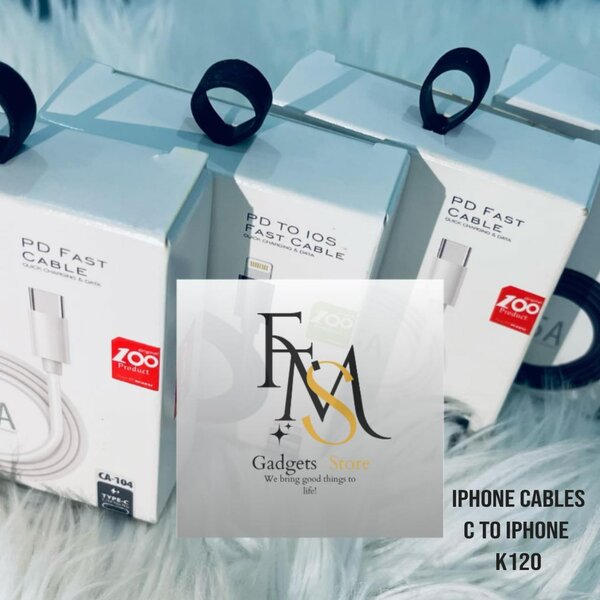 C to iPhone cables