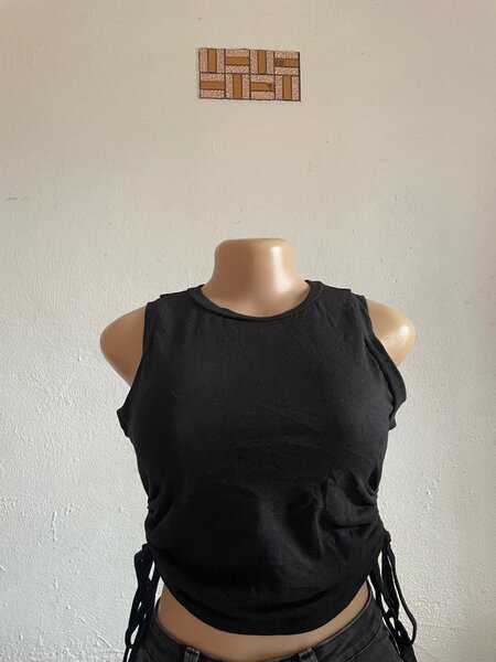 Débardeur Noir Femme