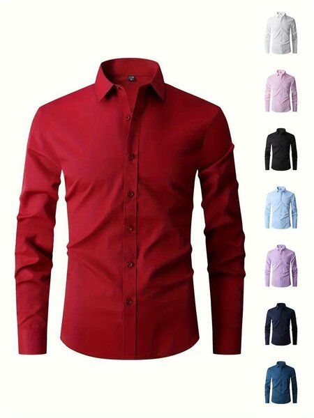 Chemise Ajustée Homme Classique