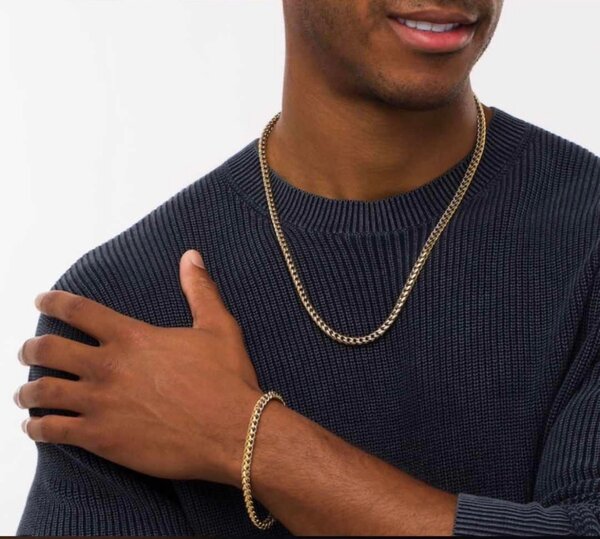 Male chain necklace