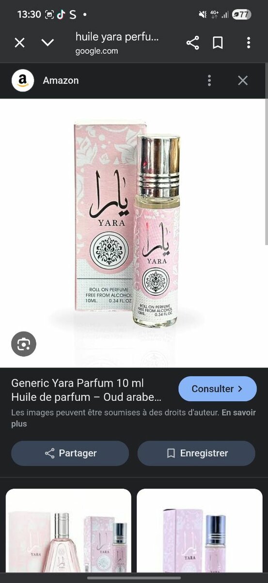 Parfum Féminin Élégant 10ml