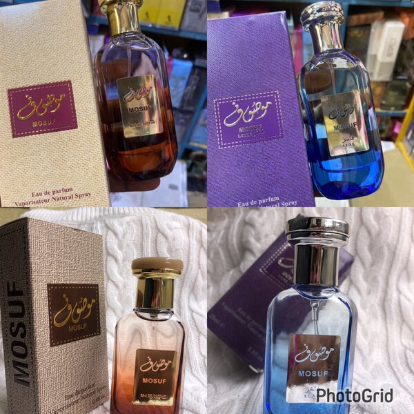 Parfum arabe Mosuf homme et femme 25ml et 50ml