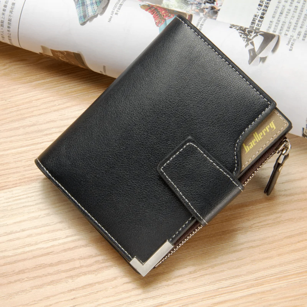 Portefeuille en cuir élégant