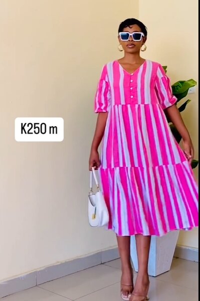 Elegant pink dress
