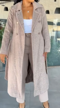 TWEED WOOL COAT