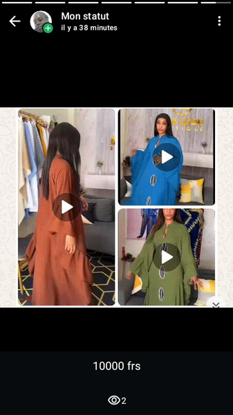 Abaya ample et élégante