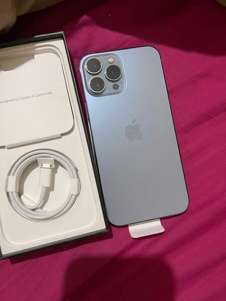 Iphone 13 pro max 256gb, unlock physical sim