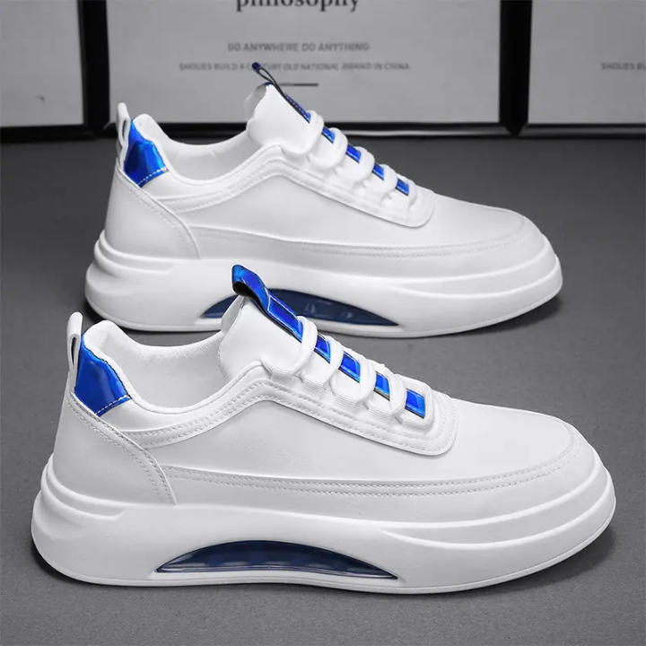 Sneakers blancs unisexes tendance