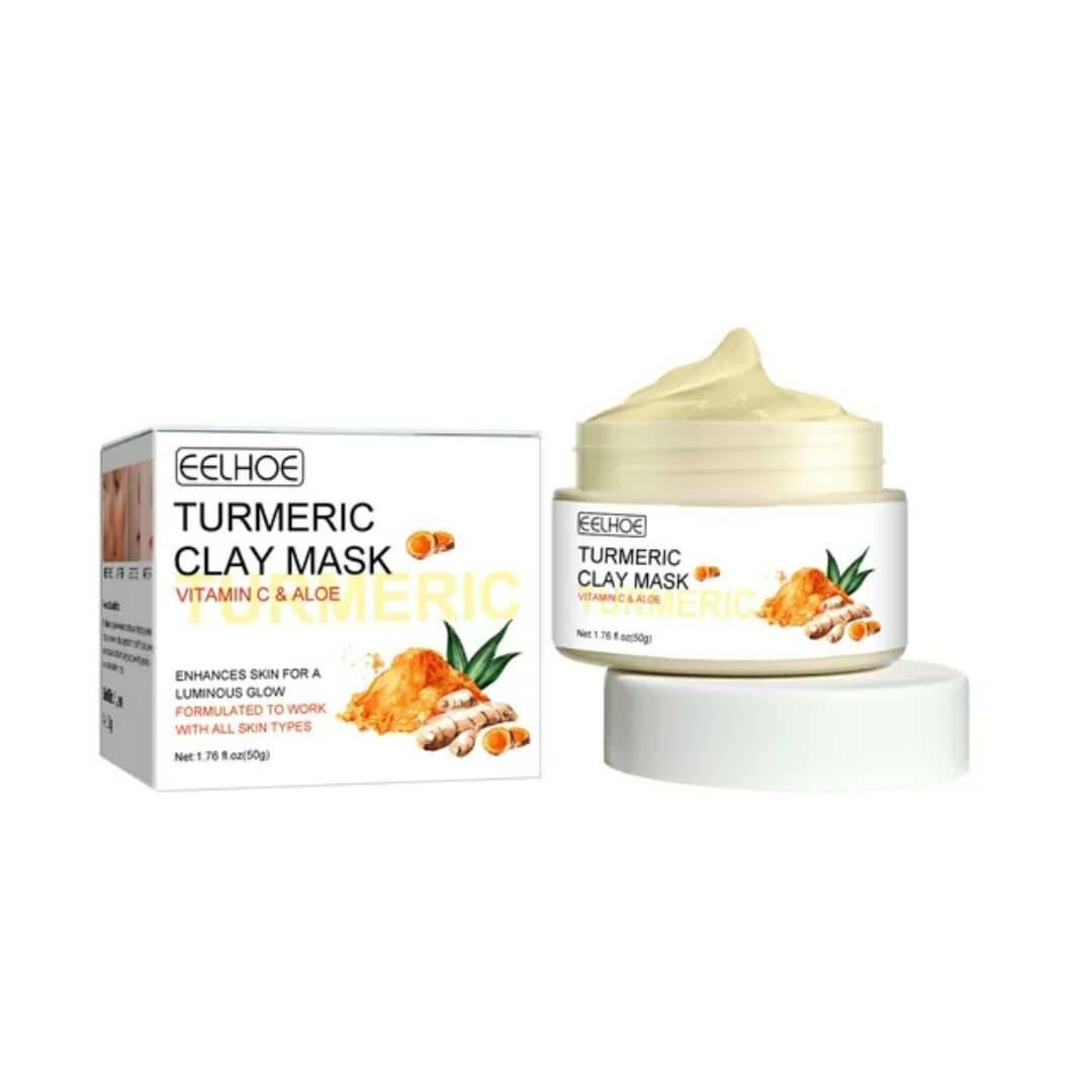 Turmeric clay mask