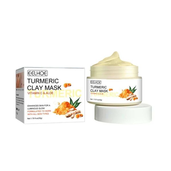 Turmeric clay mask
