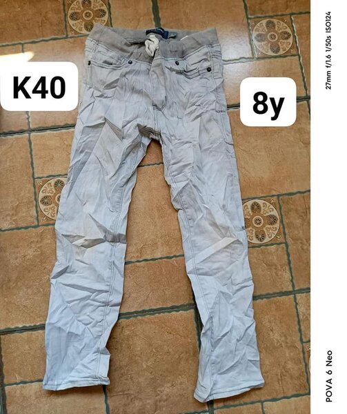 straight grey jeans