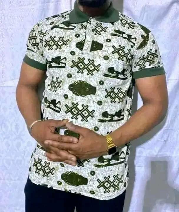 Polo imprimé pour homme