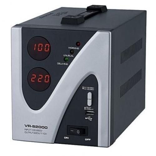 Stabilisateur VR-S 2000VA Régulateur De Tension Automatique