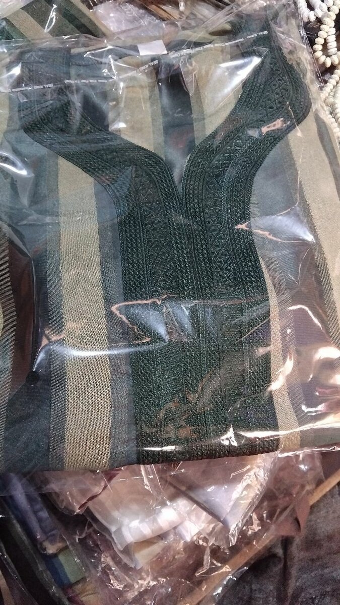Boubou africain brodé