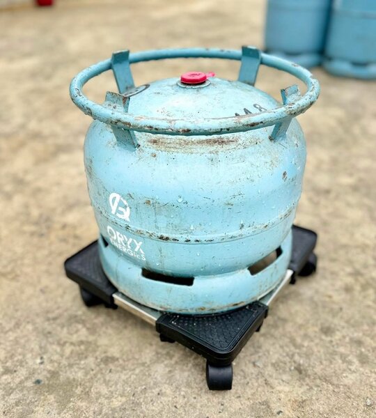Chariot pour bouteille de gaz robuste