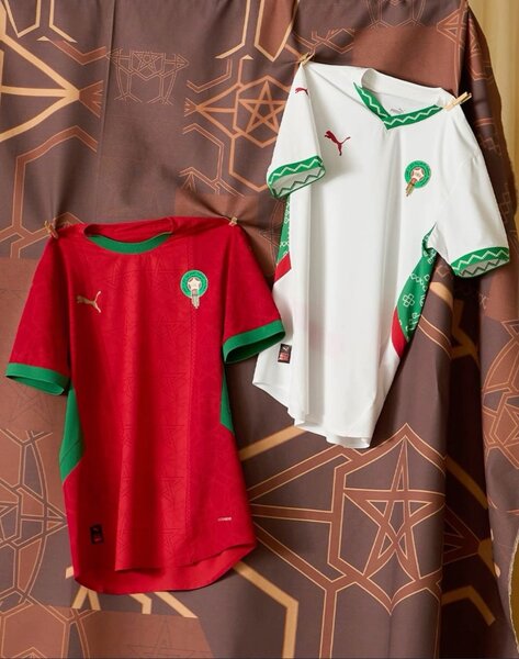 Maillots du Maroc 2025-2026
