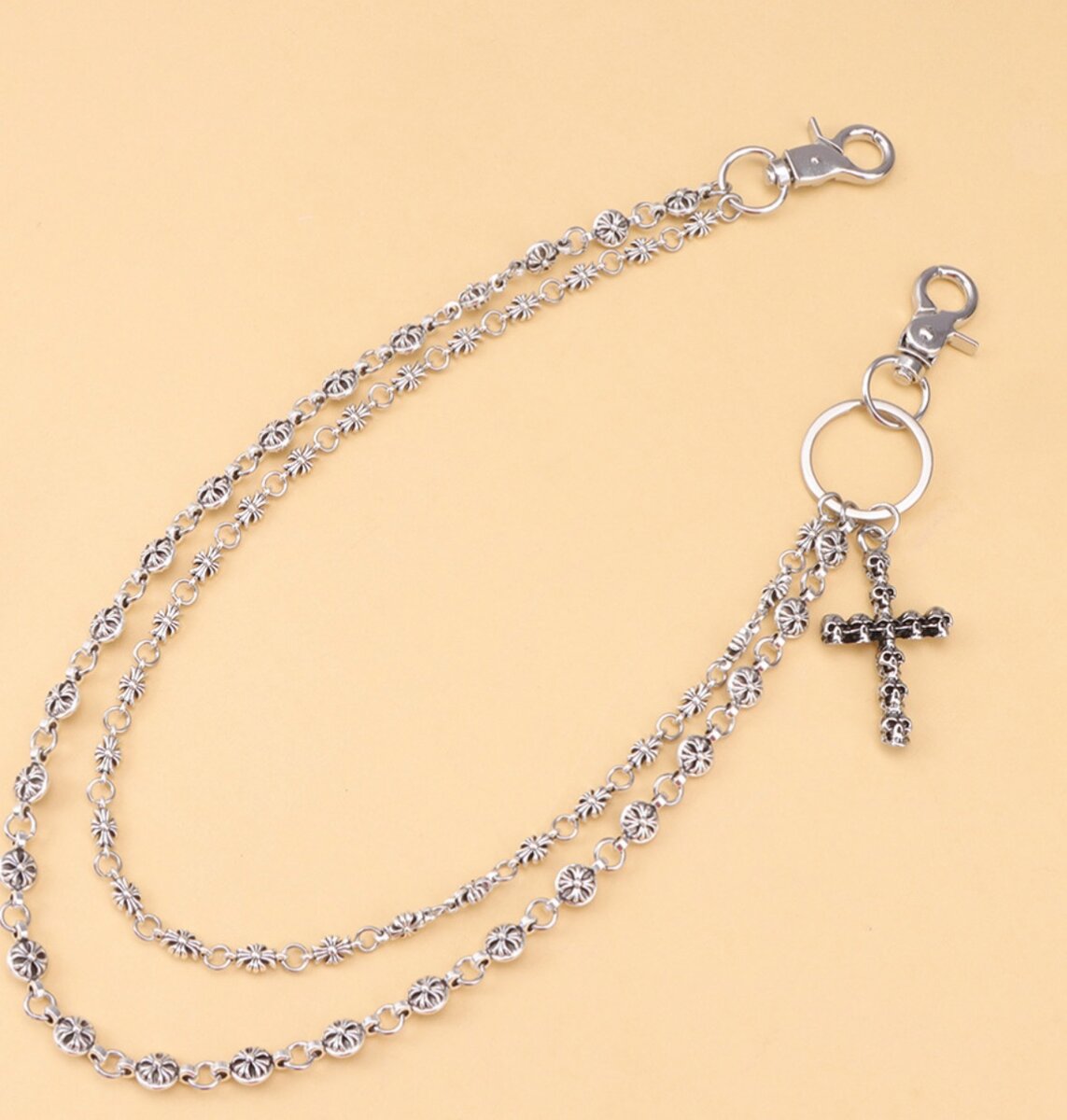 Pant-chaîne chrome Heart