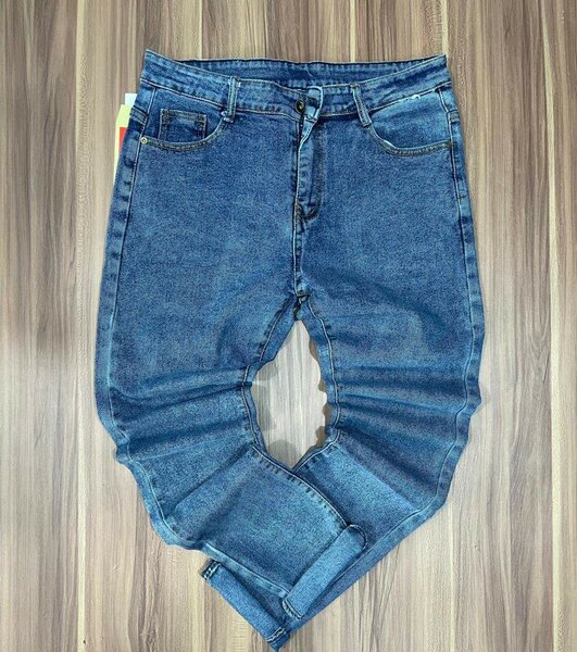 Blue jeans trousers