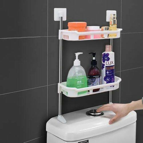 Étagères de rangement pour salle de bain