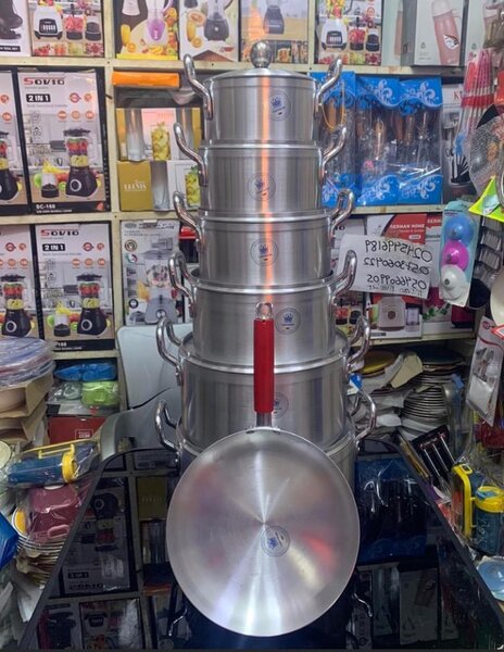 7pcs stock pot