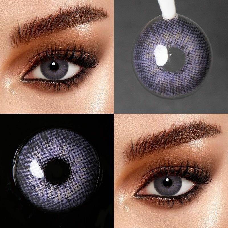 Lentilles de contact colorées