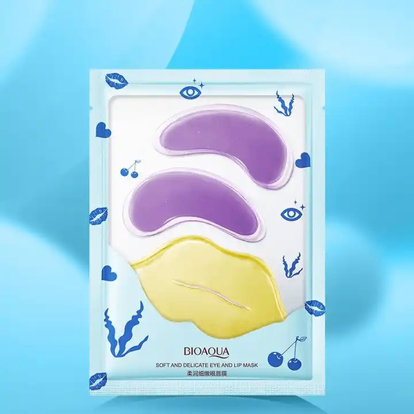 Eye and lip mask