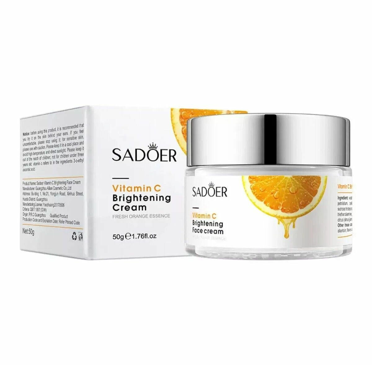 Vitamin c face moisturiser