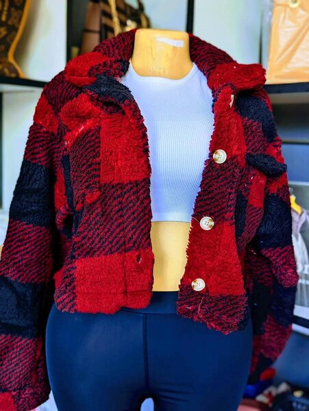 Plush jacket