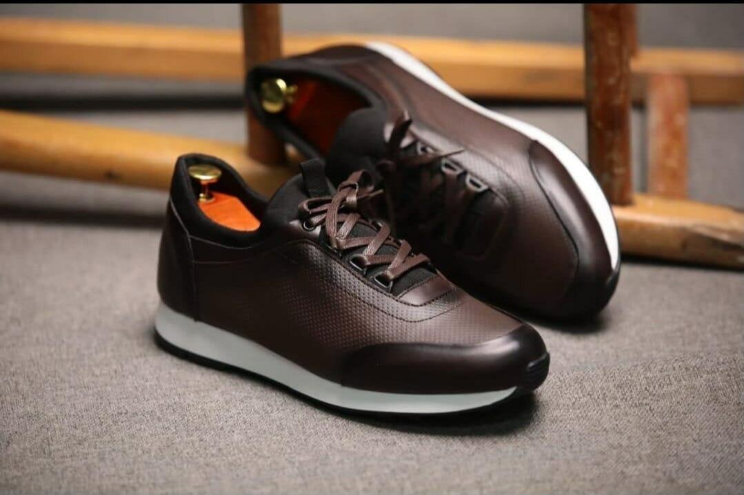 Sneakers en cuir