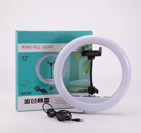 Lampe Anneau LED 12 pouces