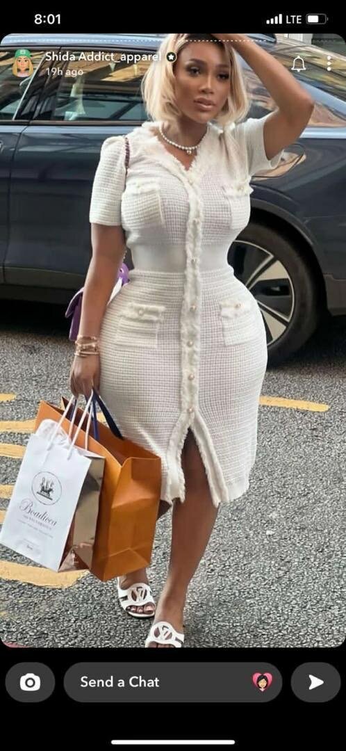 Straight dress