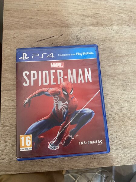 Jeux ps4 Spider-Man Marvel