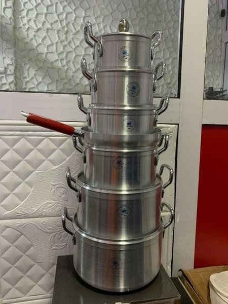 7pcs silver set
