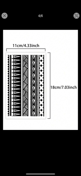 Tatouage Temporaire homme