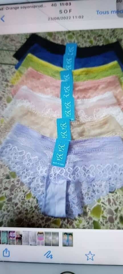 Slips  pour femme