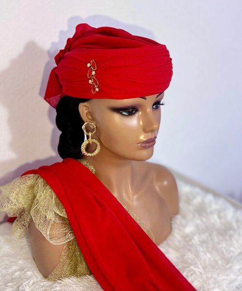 Chapeau et voile