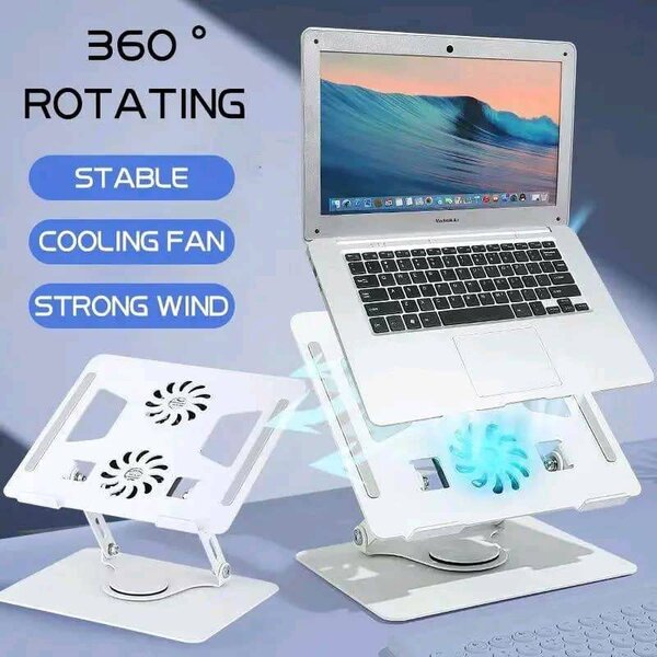 Support d'oordinateur portable en fer rotatif