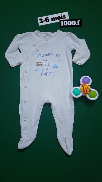Pyjama bébé 3-6 mois