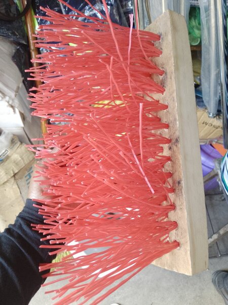 Hard broom