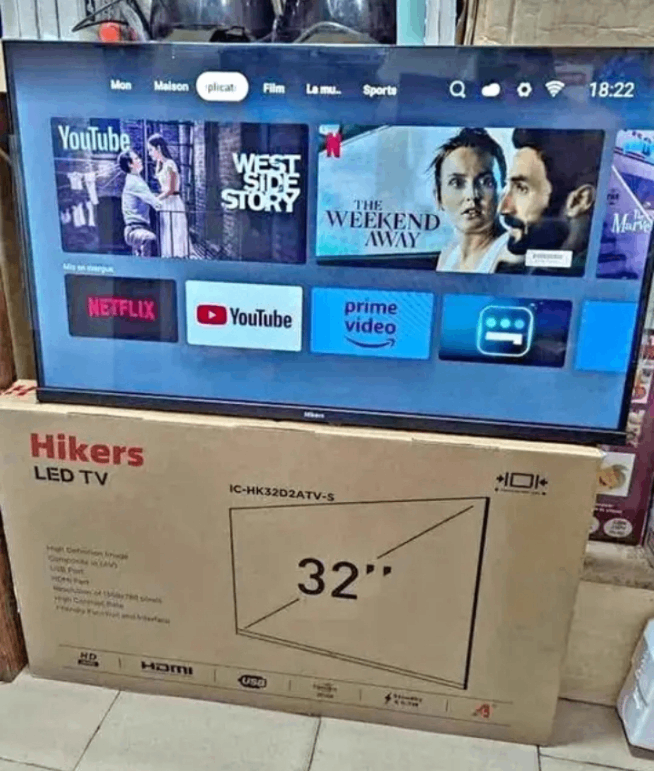 Téléviseur LED 32" Smart TV