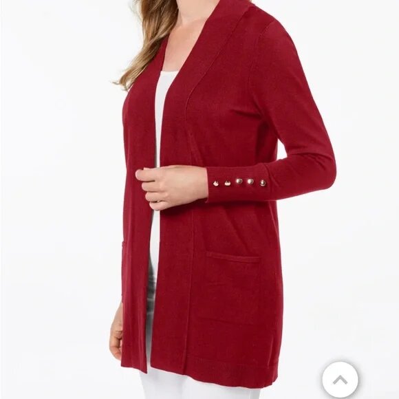 Button SLV Sweater