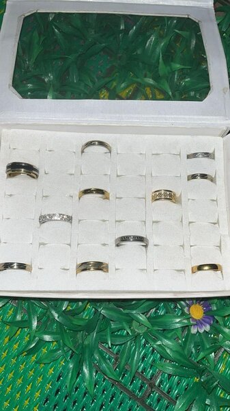 Ensemble de bagues élégantes